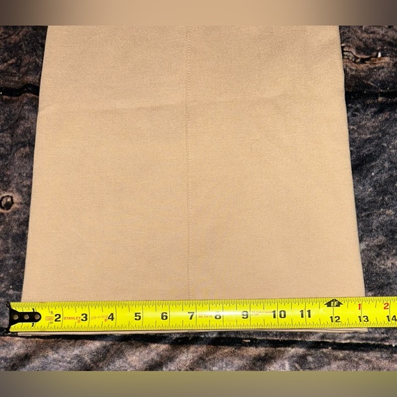 Women's High-Rise Slim Fit Retro Flare
Pull-On Pants - A New Day Tan NWOT - Picture 4 of 6